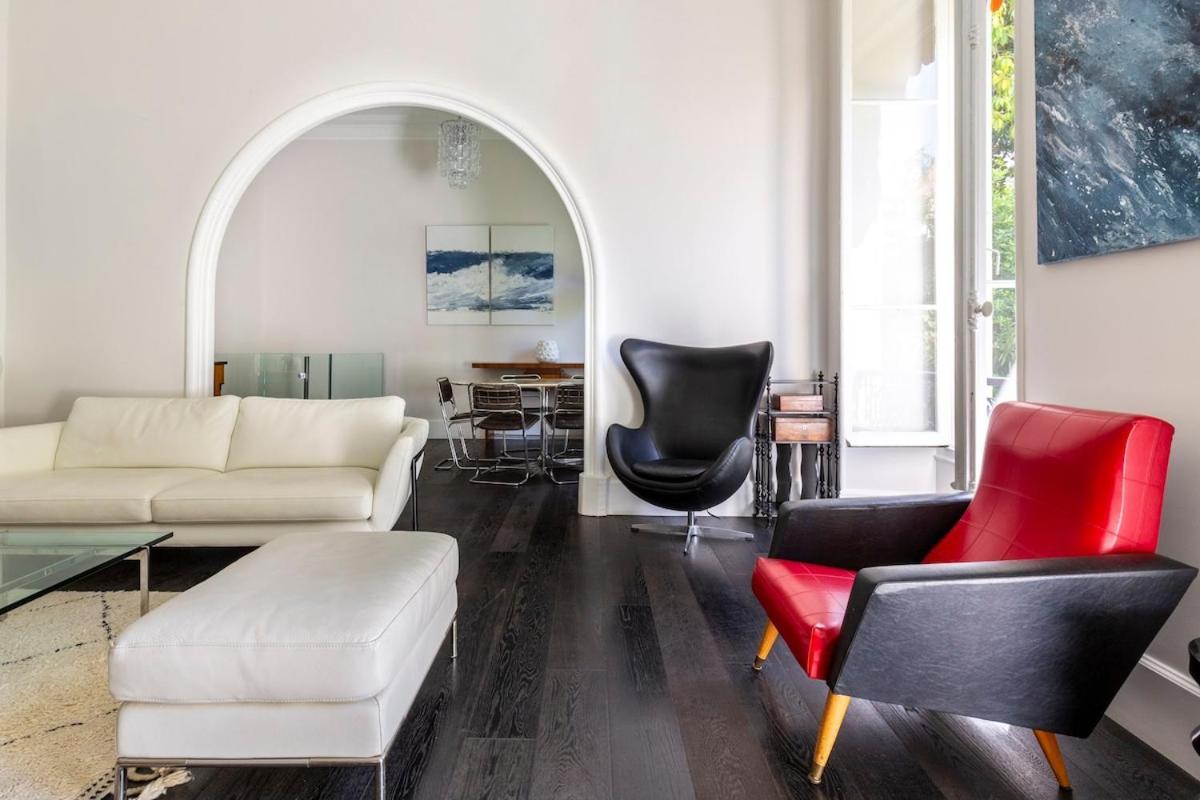 Appartement Carre D'or, Superbe Sur Jardin, Elegant Et Ensoleille Nice