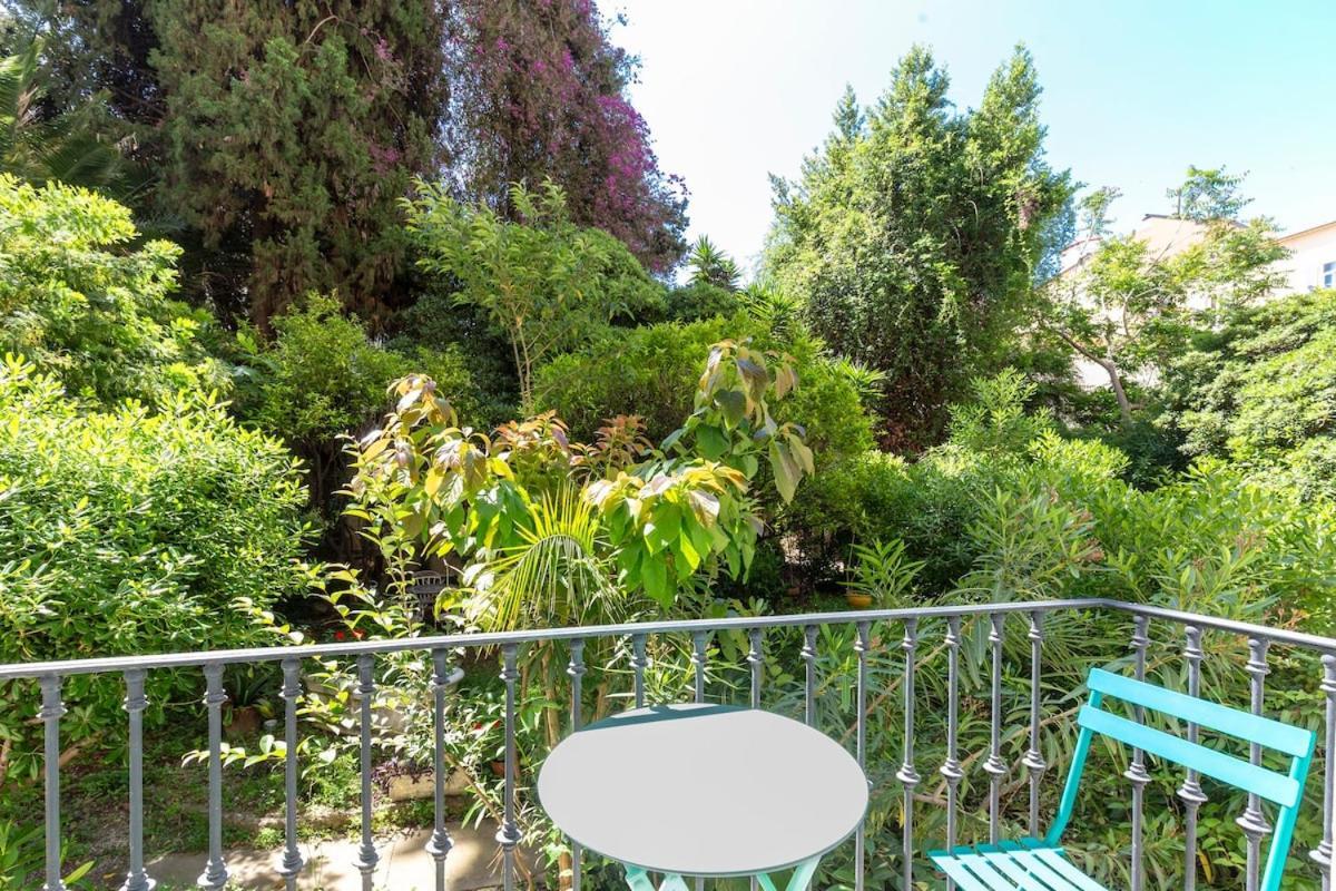 Carre D'or, Superbe Sur Jardin, Elegant Et Ensoleille * Nizza