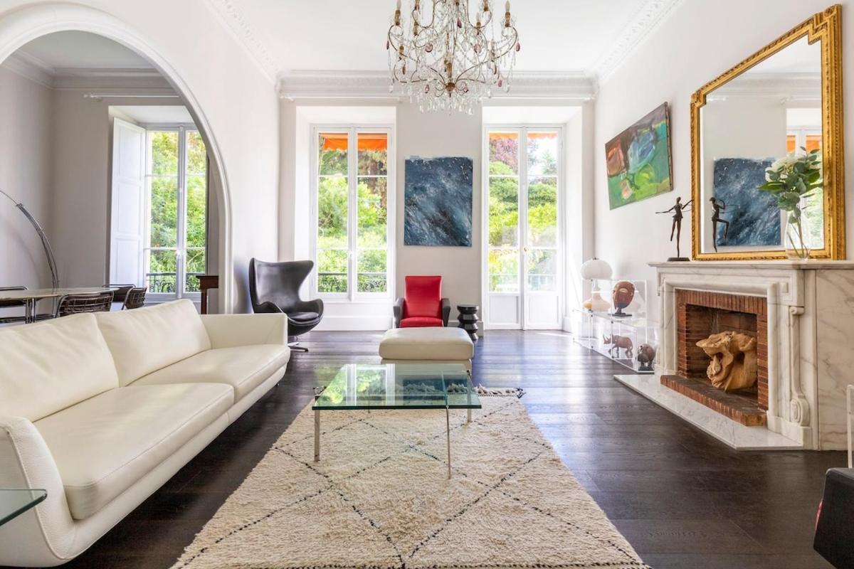Carre D'or, Superbe Sur Jardin, Elegant Et Ensoleille * Nizza